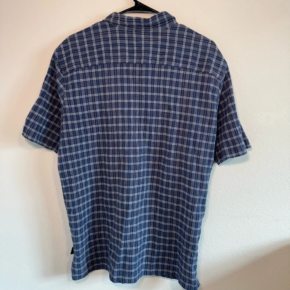 Patagonia Men’s Blue Back Step‎ Shirt Size Large
